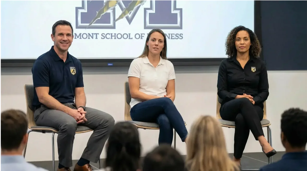 Mentores da Mont em painel com audiência
